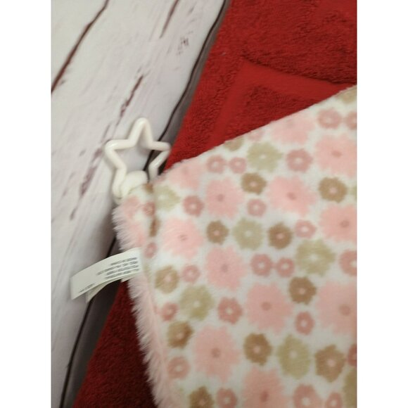 Dream Gro Teddy Bear Lovey Security Blanket Teether Sensory Toys Pink Brown - Picture 5 of 9